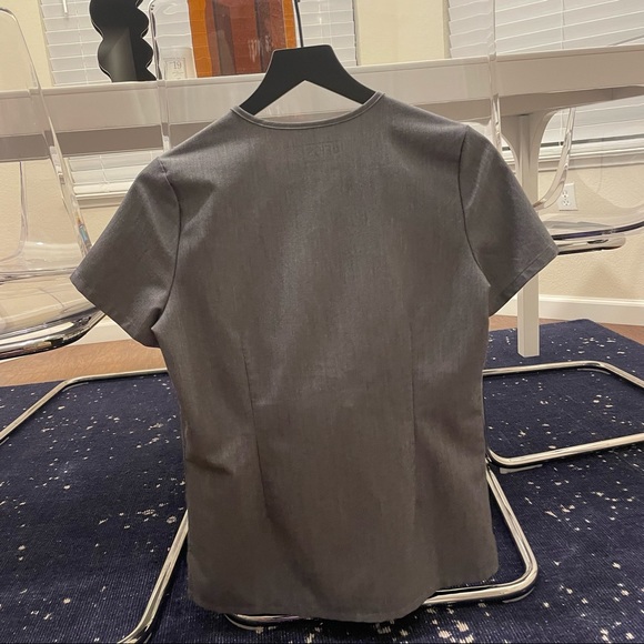 Figs XS Graphite Top and Bottom - Picture 2 of 3